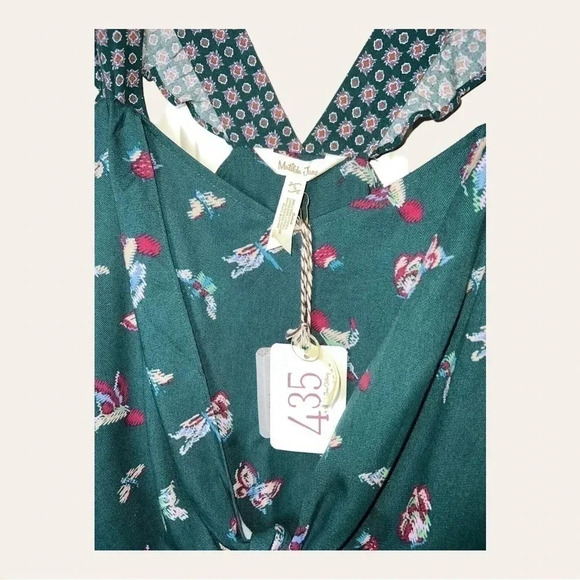 Women’s MATILDA JANE JUMPSUIT SIZE SMALL GREEN IN COLOR - Picture 6 of 11